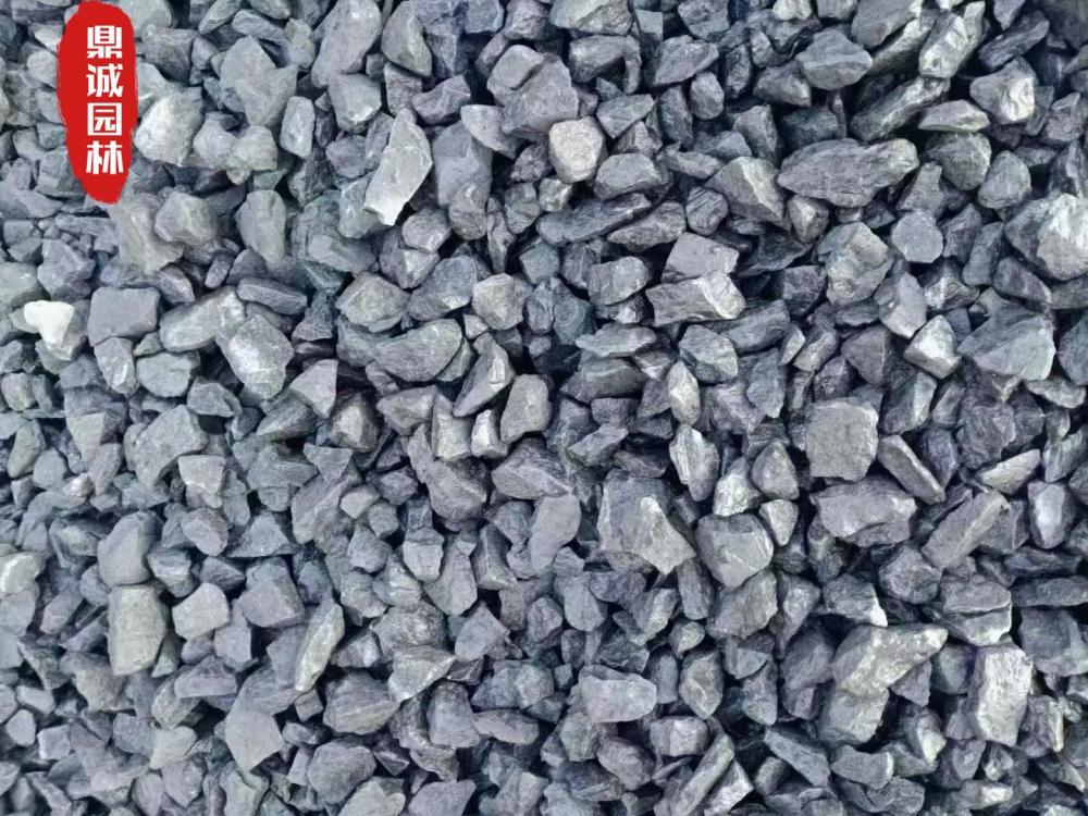 1-2公分机制黑色砾石,房屋建筑黑色石材,景观枯山水装饰黑石子_腾讯