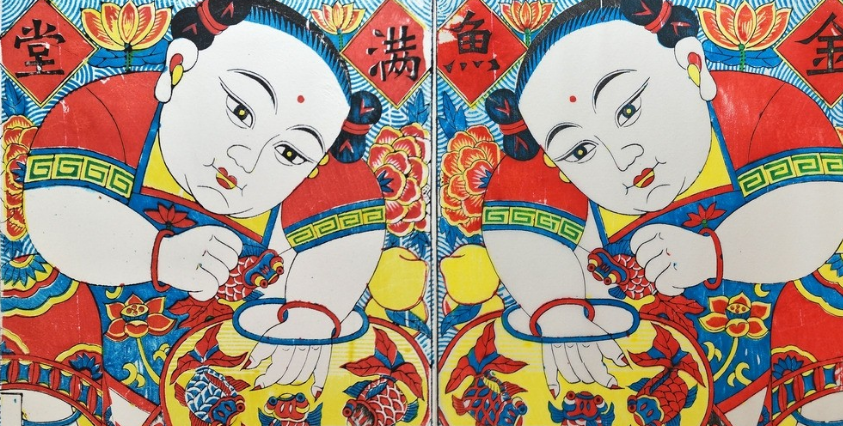 潍坊创建"东亚文化之都" |年画丨走进大观园,探寻杨家埠大观园里的年