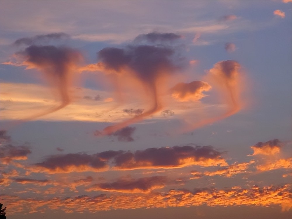 内蒙古出现罕见翻滚云墙！世界上8种最罕见的云是如何形成的？斑马英语还要进群