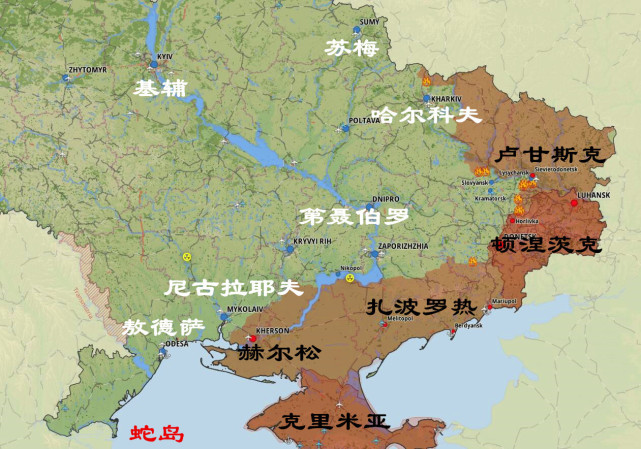 认为我们所谈的北顿,利西昌斯克,斯拉维扬斯克等都远在顿巴斯之外