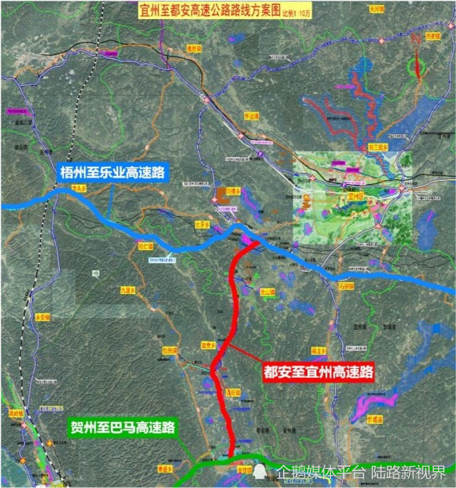 走向已確定,多個市縣受益|廣西|都安瑤族自治縣|宜州區|高速公路|河池