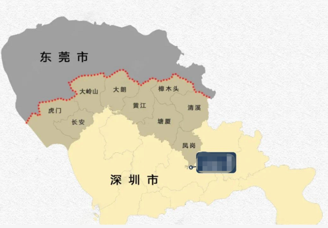 从居住角度来看,买不起深圳的深圳人,选择东莞的凤岗,塘厦,黄江,大朗