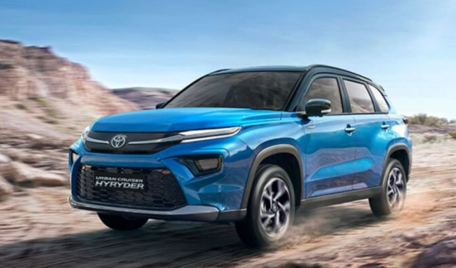 与铃木联手丰田hyryder官图发布