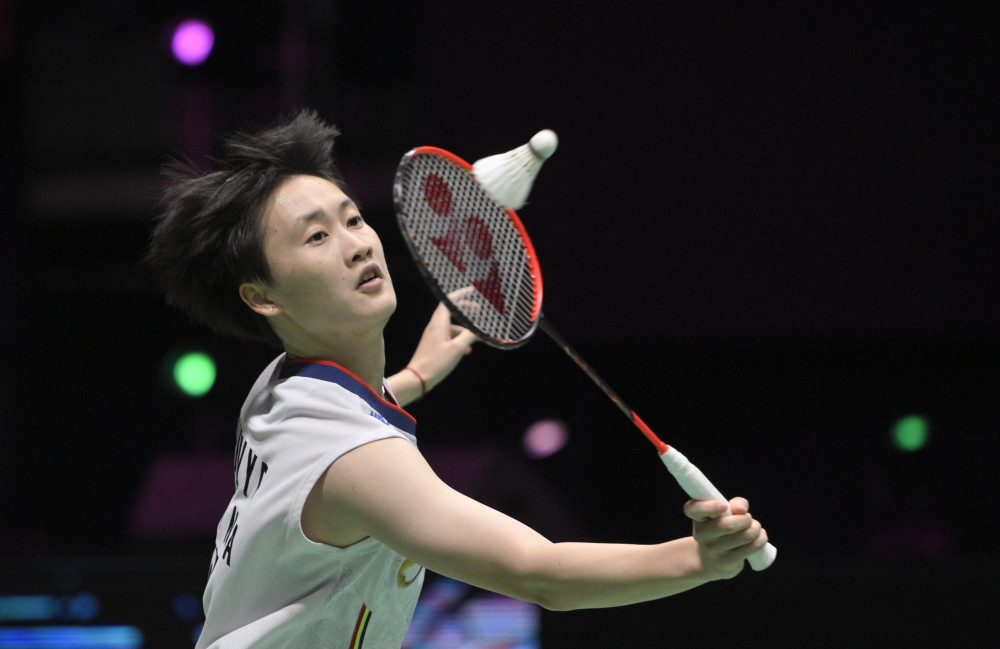 羽毛球世界排名国羽两项第一陈雨菲重回女单第三名