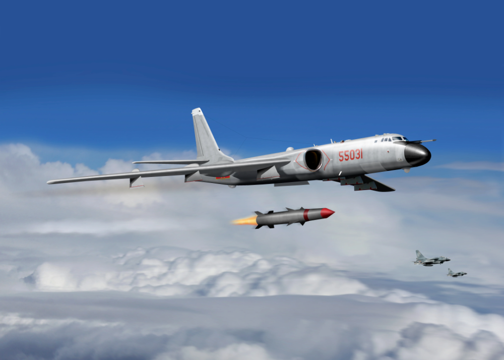 轰-6n:机腹能外挂弹道导弹,拥有了战略打击能力_腾讯新闻