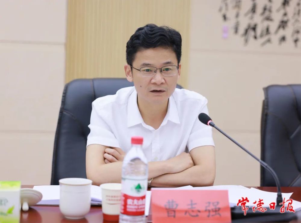 曹志强调研常德市场主体培育工作