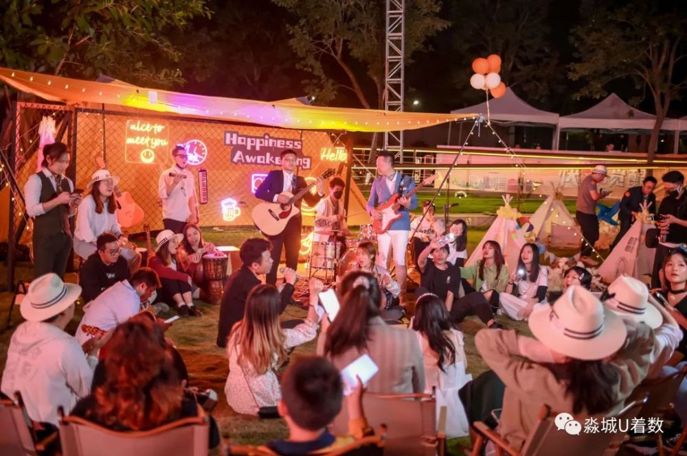约起三水草坪音乐派对车尾箱集市帐篷聚会露天电影来了趣游三水暑你