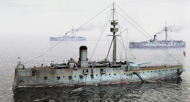 甲午戰爭中的日本海軍居然大部分是木殼改裝的軍艦