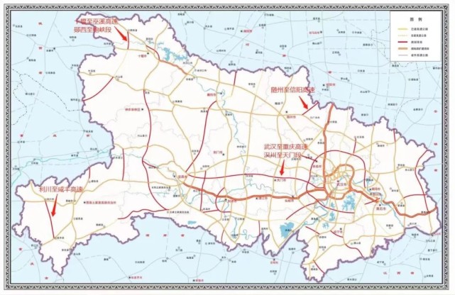 利川至咸丰高速公路十堰至重庆巫溪高速公路郧西至鲍峡段随州至河南