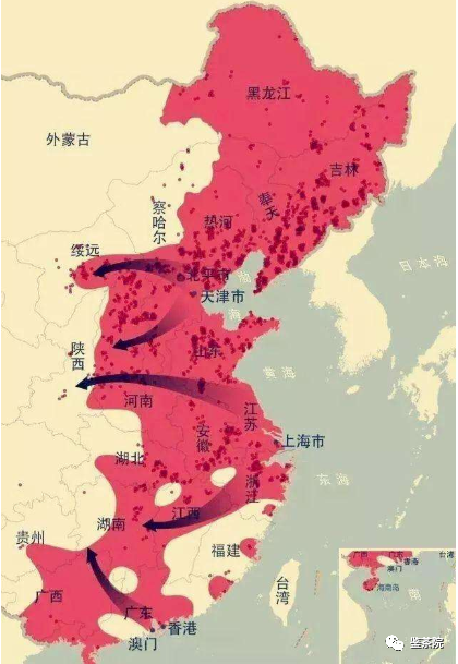 日军侵华地图图片