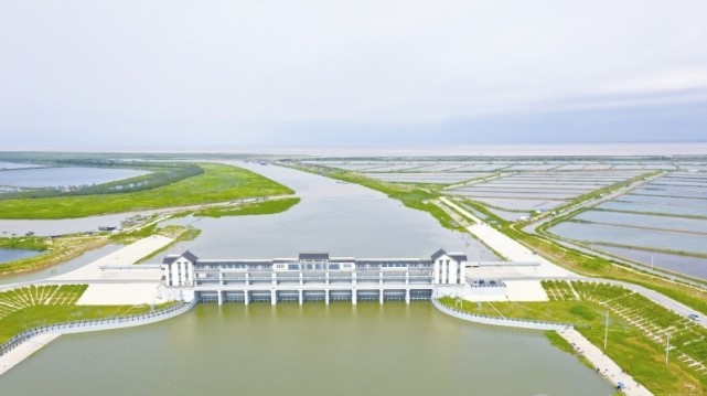 盐城市大丰区水利局:全力调水抗旱保生产