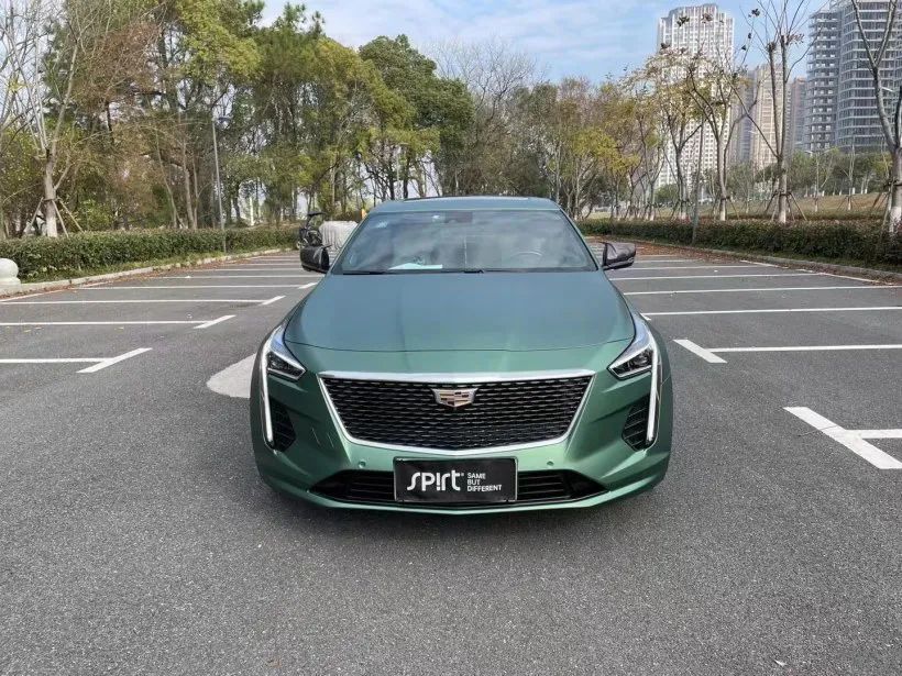 三次改色 凯迪拉克ct6外观轻度改装案例分享_腾讯新闻