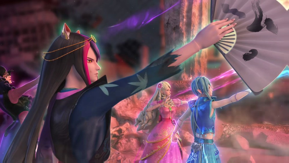 叶罗丽水王子和灵公主再度现身颜爵得到仙力注入暂时无恙