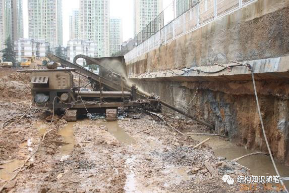 深基坑施工工藝-土釘牆,預應力錨索,預應力錨杆