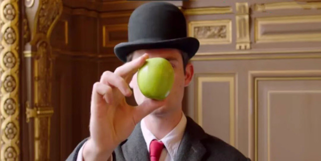 马格里特是超现实主义绘画的代表人物之一,他的作品多描绘日常生活中