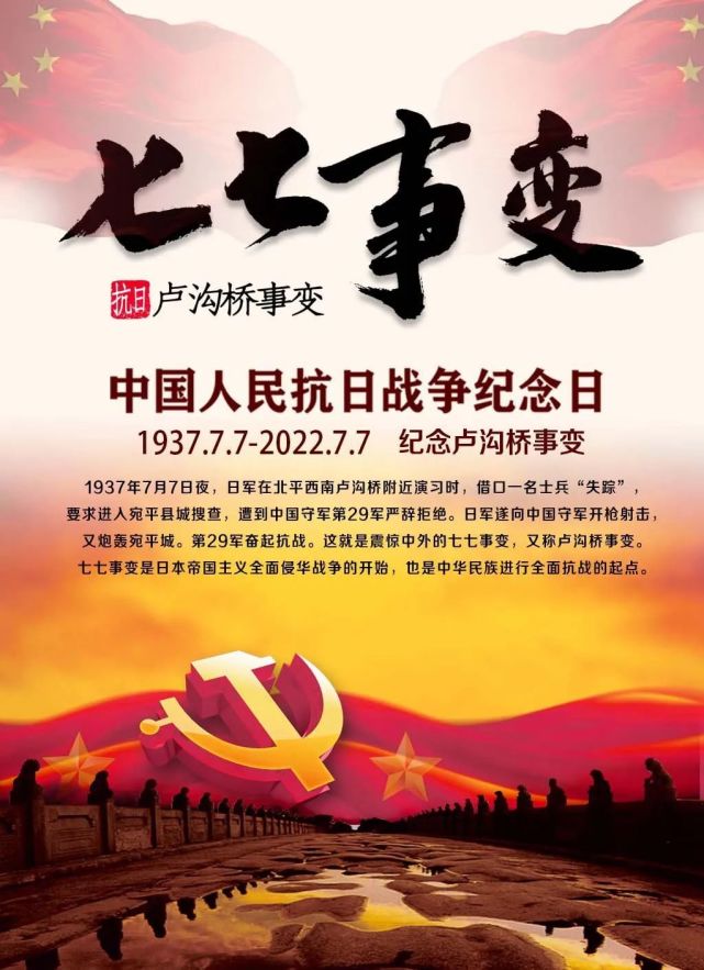 七七事变丨勿忘国耻 吾辈自强