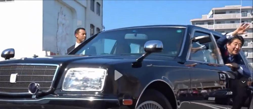 安倍晋三专车将成历史日本首相座驾丰田