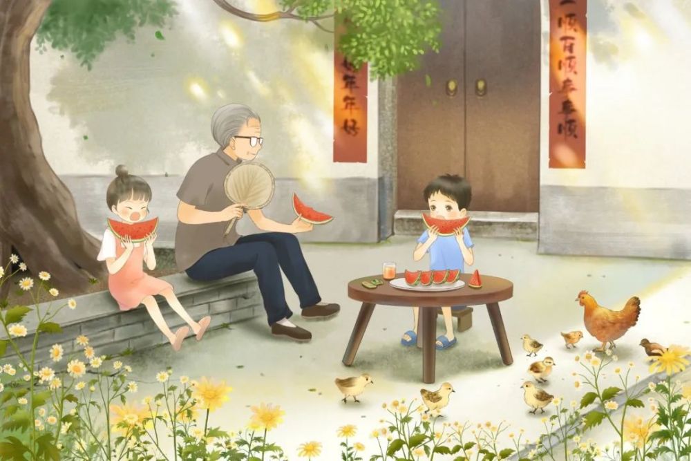 回忆儿时的夏天|听雨_腾讯新闻
