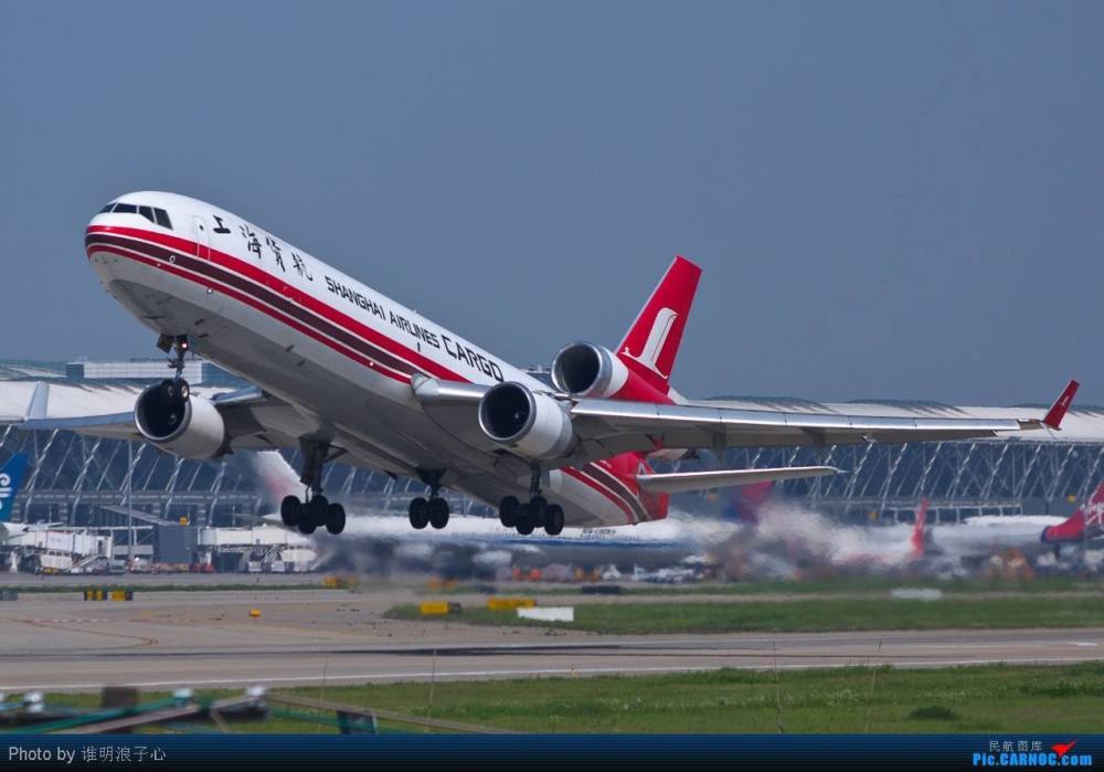 机,照片拍摄:ci008长荣航空涂装的b-16103号md-11客机1990年12月20日