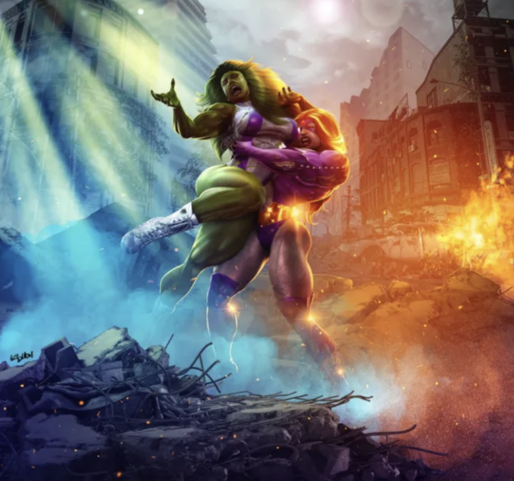 《女浩克》反派造型曝光,原著超能力竟源自于毁灭博士!_腾讯新闻