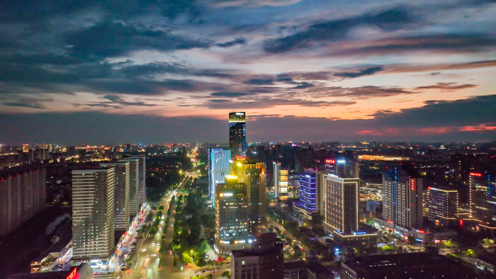 嘉兴南湖,大厦崛起!