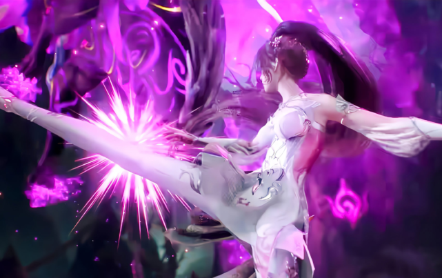 斗罗大陆:小舞美腿重回巅峰,腿功比千仞雪还"带劲",劈叉加回旋踢太酷