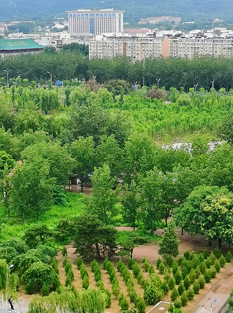 雨后西山 李欣荣摄影作品普青书法作品白玉民书法作品周长生书法作品