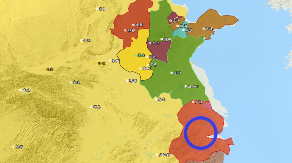 三年后,即山铸钱,煮海水为盐的吴王刘濞成为汉景帝的首刃对象.