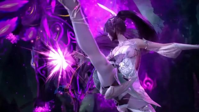 斗罗大陆小舞一字马登场造型像青蛙裙下风光只剩一块遮羞布