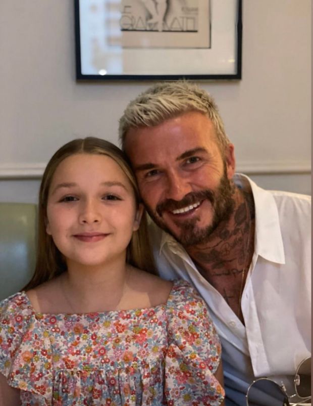 贝克汉姆女儿小七11岁生日家人狂晒合影送祝福