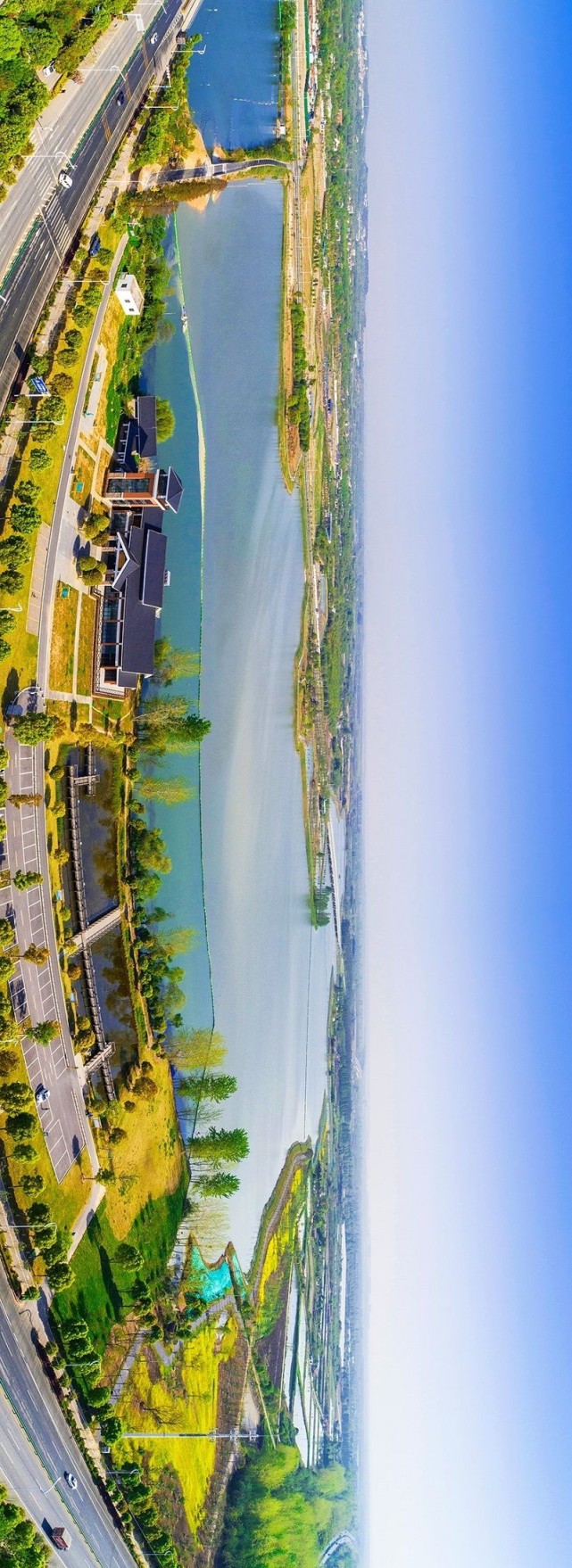 东西湖柏泉:精灵恋湿地,四季美如画