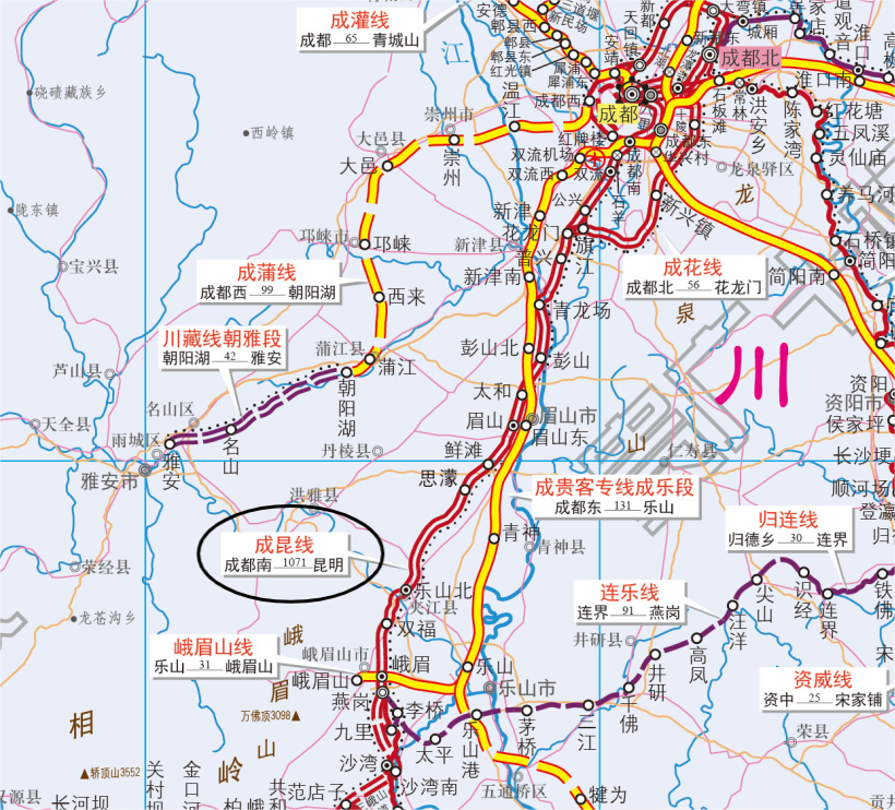 綿遂內鐵路:新建綿陽至遂寧至內江鐵路進行了項目可行性研究報告技術