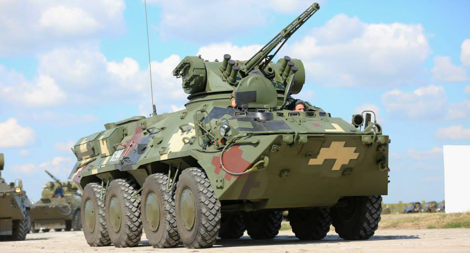 烏克蘭btr-3裝甲車其實是蘇聯btr-80的直系後代,烏克蘭莫洛佐夫設計局