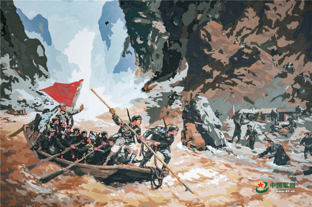 《四渡赤水出奇兵》油画《娄山关战役》油画《遵义会议》油画《湘江