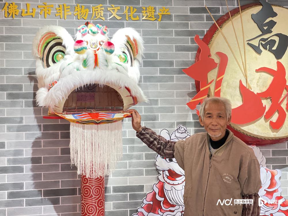 如何扎作生猛的舞狮头佛山高明扎狮手艺人50载坚守与创新