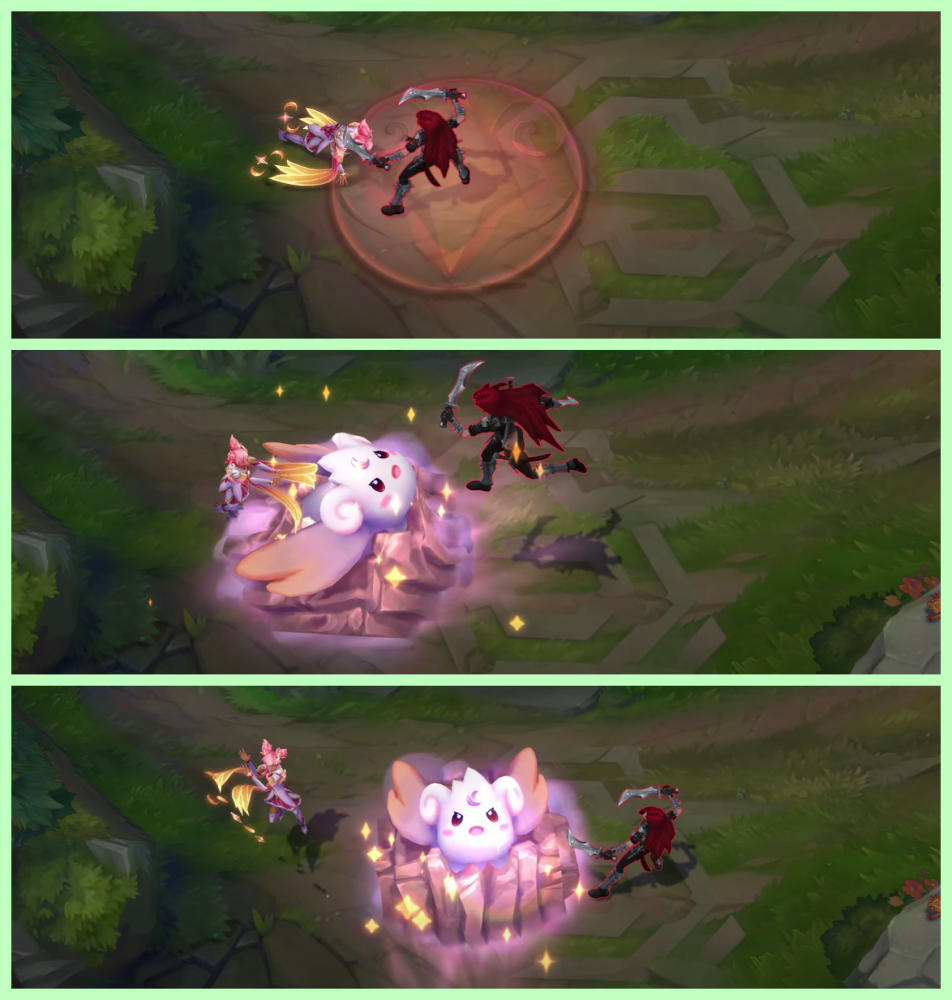 lol星之守护者岩雀皮肤上手体验:大招太可爱了,心都要萌化了_腾讯新闻