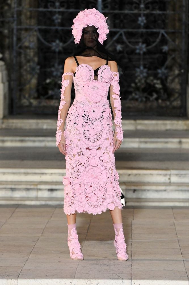 dolce&gabbana 杜嘉班纳 2022 女装高级定制系列_腾讯新闻