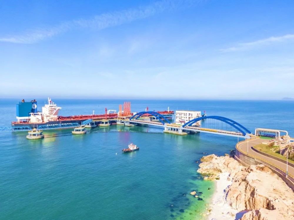 烟台港西港区原油管道复线(干线)正式建成投产_腾讯新闻