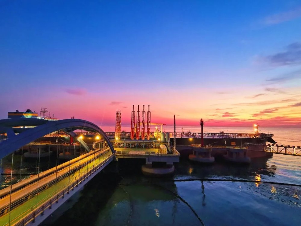 烟台港西港区原油管道复线(干线)正式建成投产_腾讯新闻