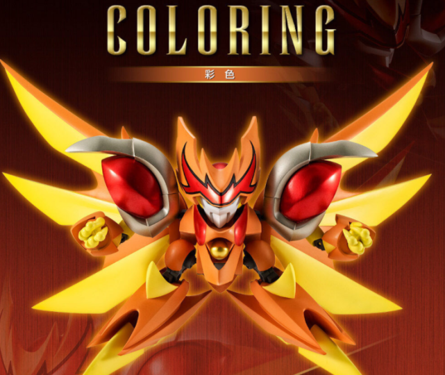 超魔神英雄传:凤凰龙神丸官图 还原变形机制 劳模程度仅次于剑王_腾讯