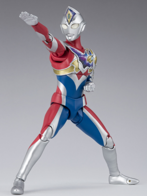 shf德凯奥特曼闪亮型手办官图公开 整体造型尚可 面部越看越奇怪_腾讯