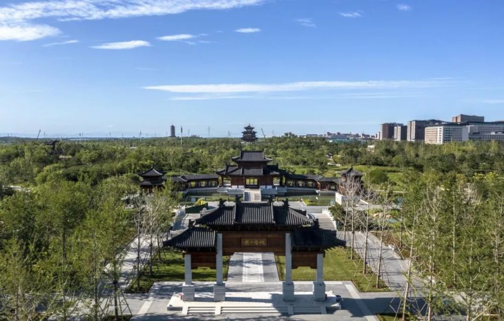 雄安郊野公园,悦容公园,金湖公园.如今的雄安新