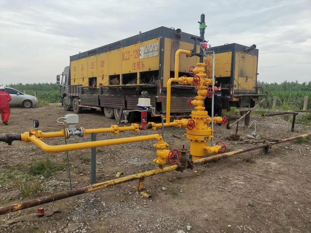 7月13日,中国石油辽河油田茨榆坨采油厂工艺研究所柱塞气举项目负责人