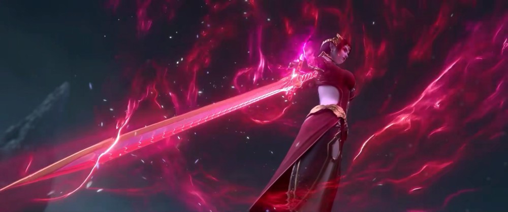 斗破苍穹:美杜莎角色预告来袭,女王布料增加,她提剑质问萧炎_腾讯新闻