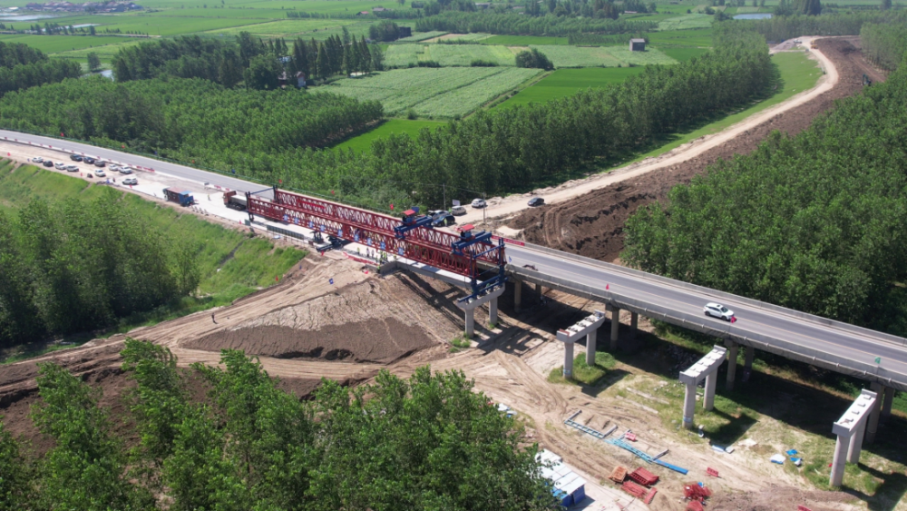 热点|322省道东荆河大桥改建工程最新进展来了!