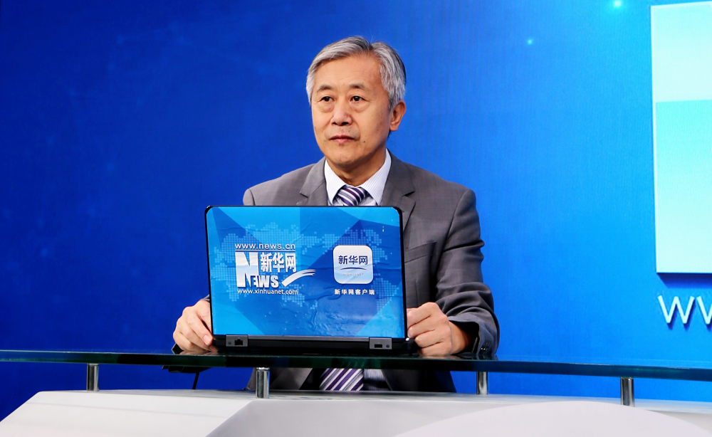 图为郑毅教授接受新华网专访为提高全社会对于adhd疾病的关注,新华网