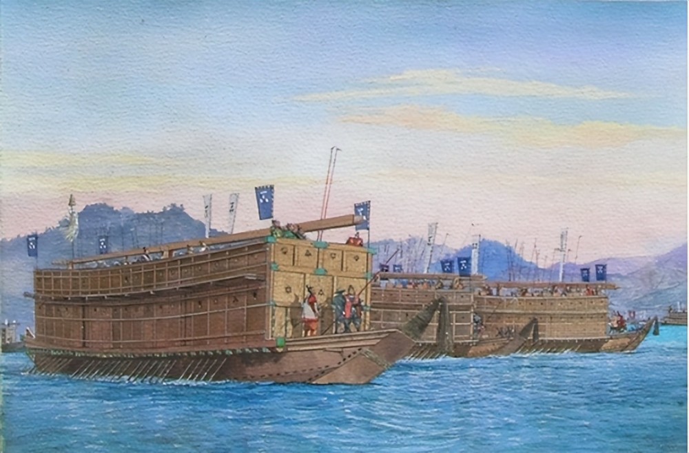 面对中朝战船不堪一击却成幕府将军御座船日本战国关船长啥样