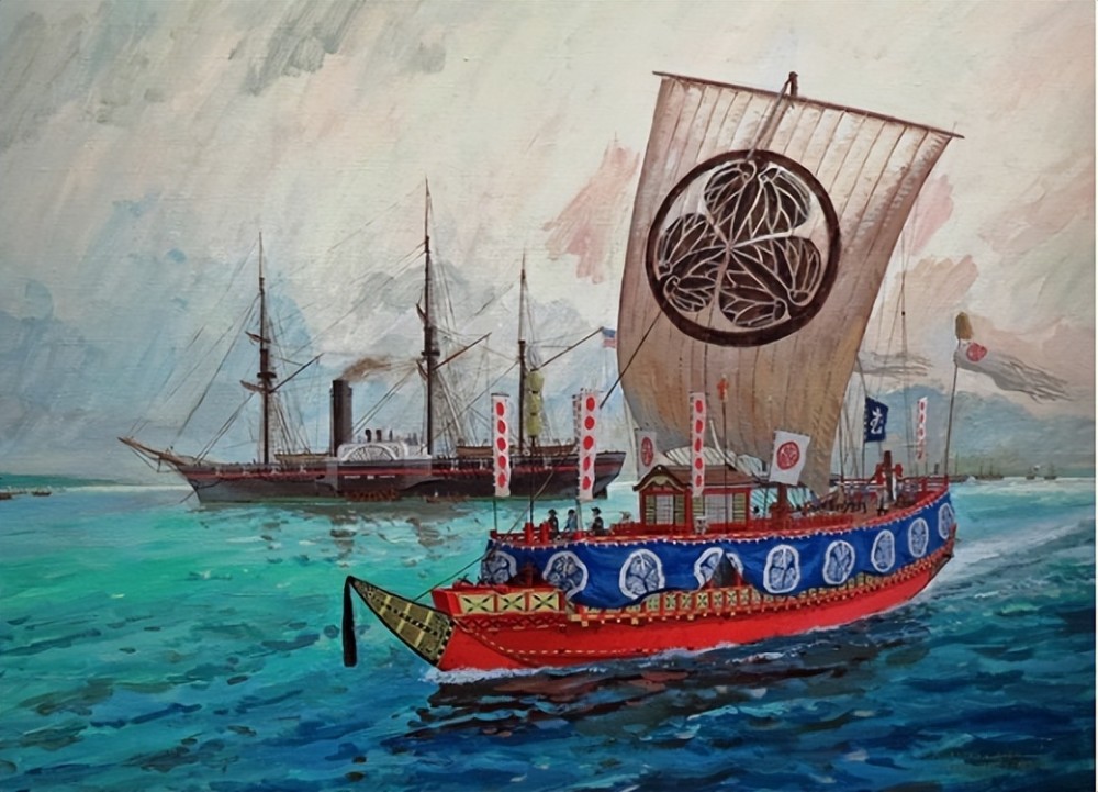 面对中朝战船不堪一击却成幕府将军御座船日本战国关船长啥样