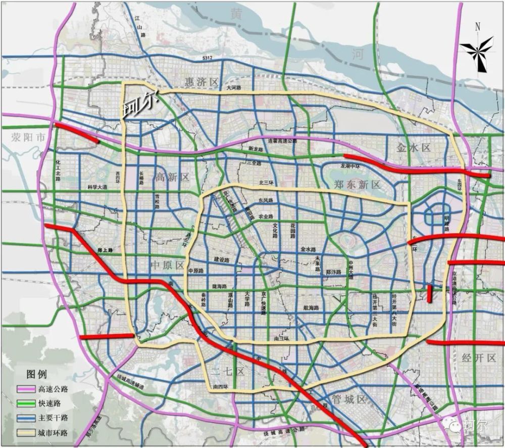 高架郑州南三环东延快速路工程道路规划公示