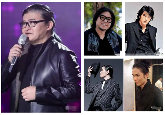 国内我们所熟知的刘欢,高晓松,金城武,萧敬腾等都是长发男生留长发